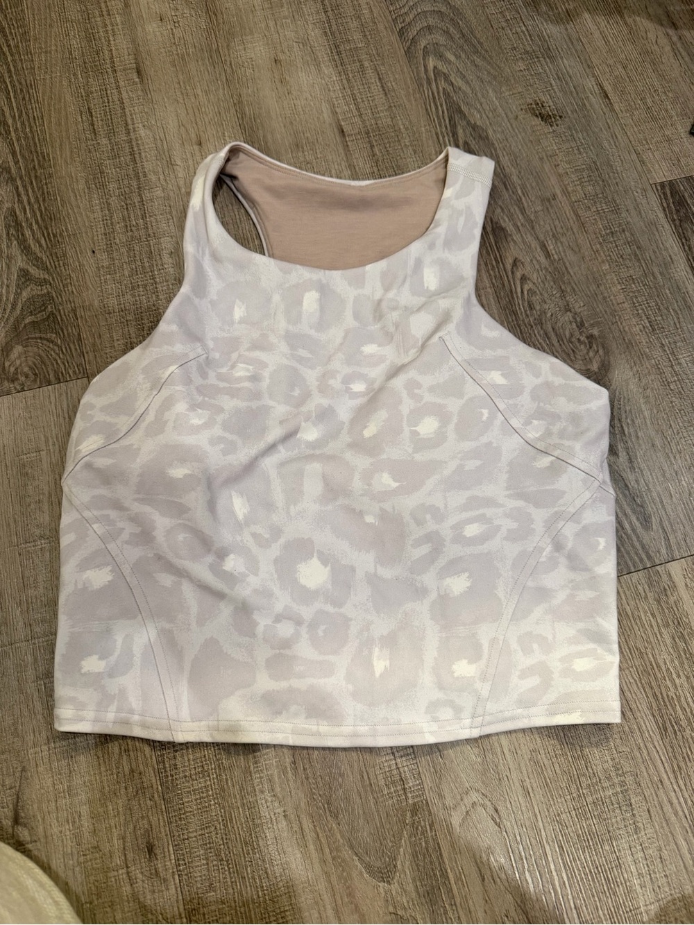 Lululemon Women’s High-Neck Printed Crop Tank Top